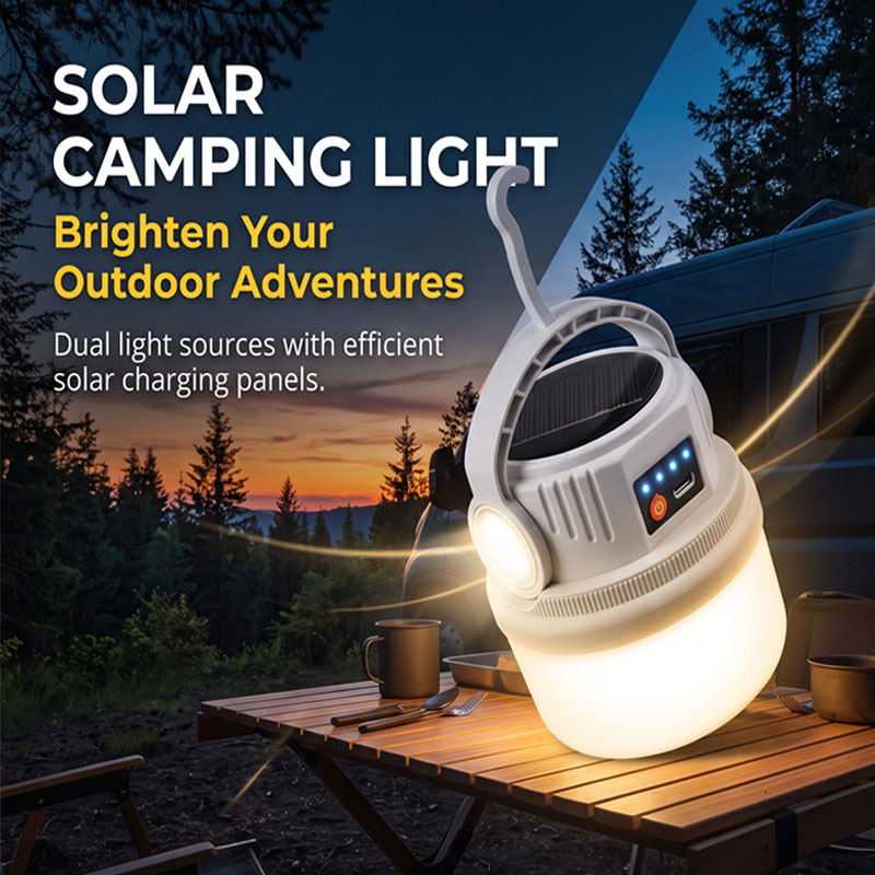 Power Outage Light - Solarna lampa kempingowa wodoodporna zewnętrzna LED,