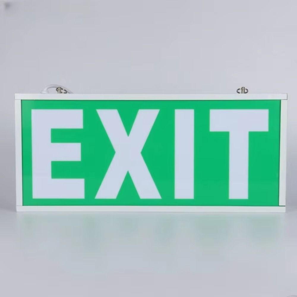 Emergency Exit Sign - Lampa ostrzegawcza LED komercyjna 110-240V, znak
