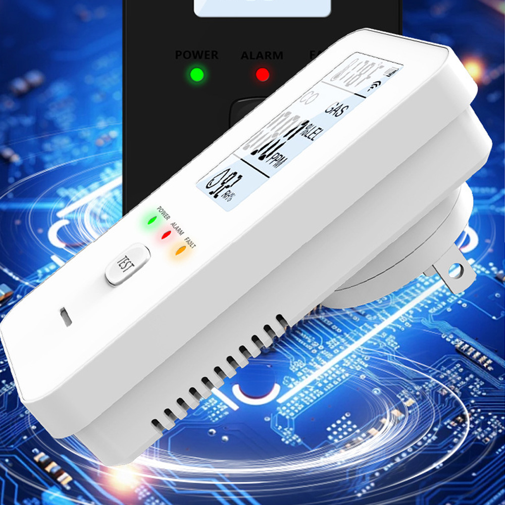 Co Detector Plug - Detektor gazu ziemnego i tlenku węgla