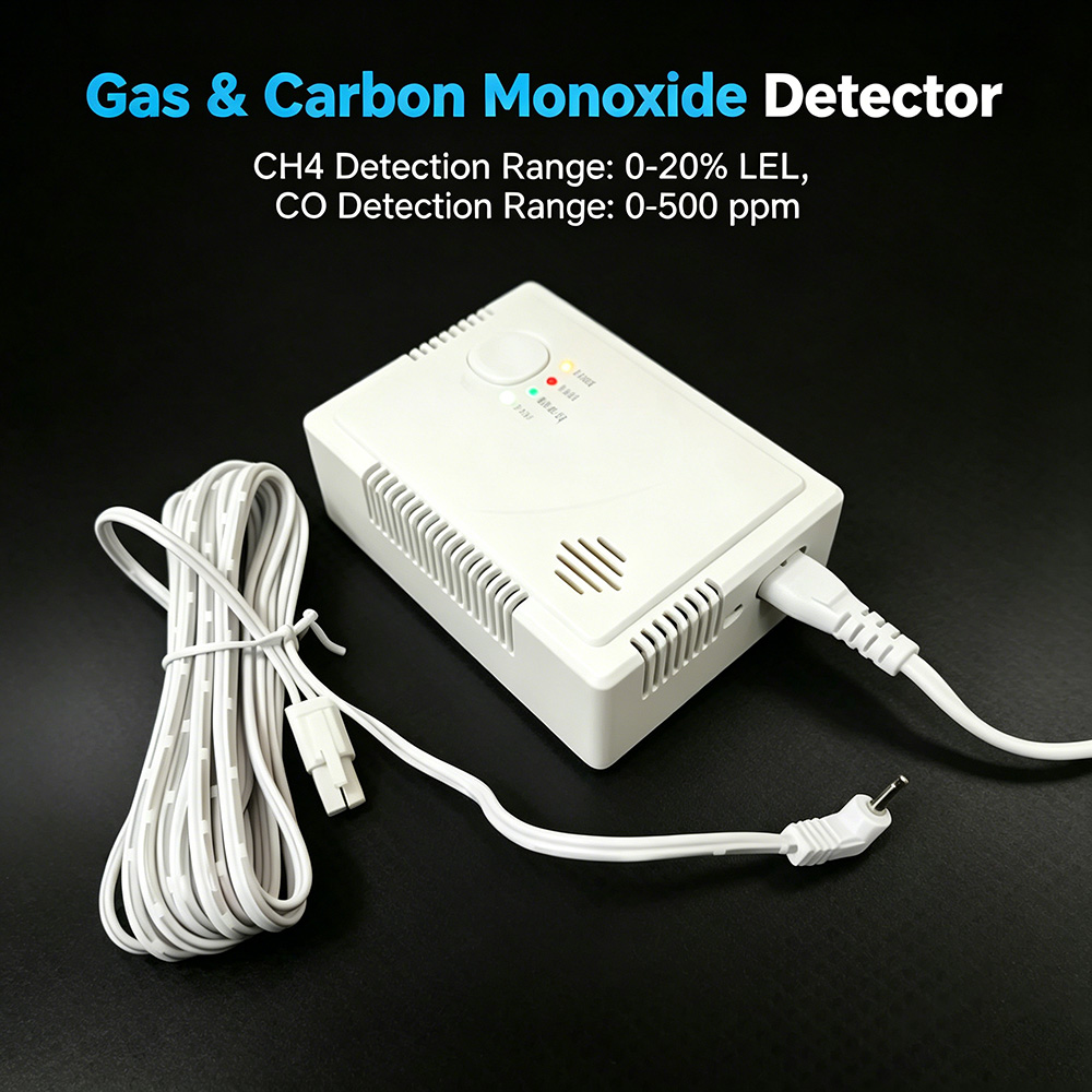 Co Detector Plug - Czujnik gazu CO CCEsafety HD4005, detektor