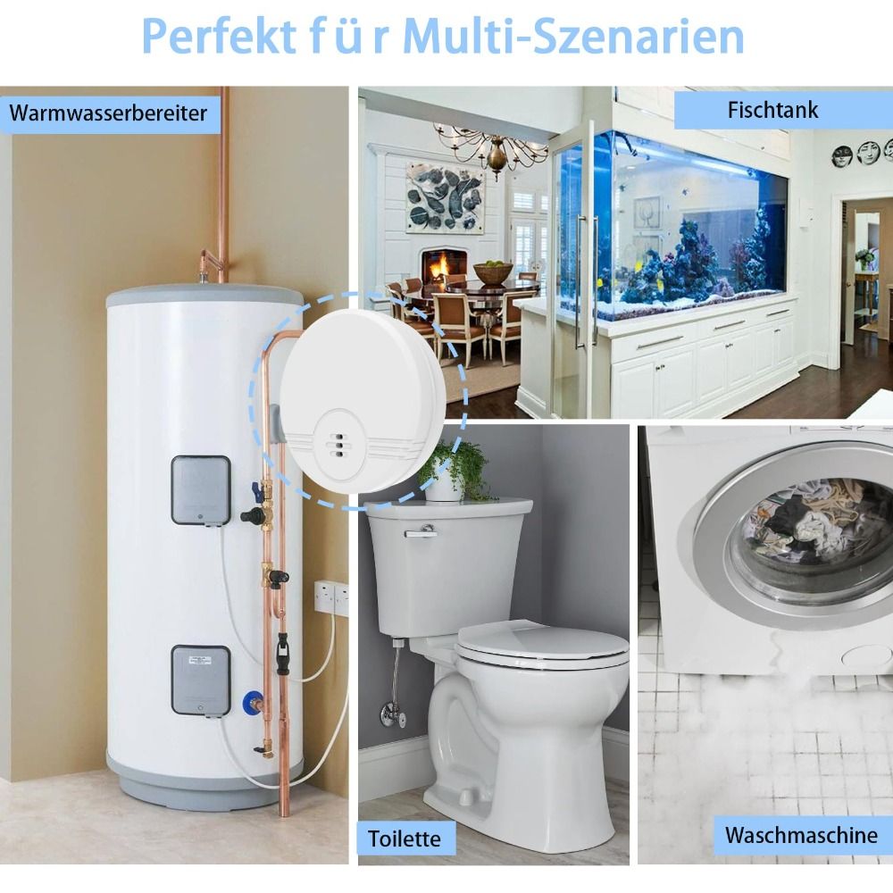 Water Alarm Sensor - Alarm wycieku wody z podwójnym trybem