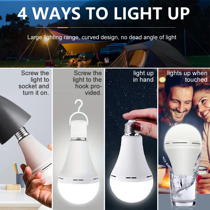 1/3 szt. Żarówka akumulatorowa – Power Outage Light recenzja i cena