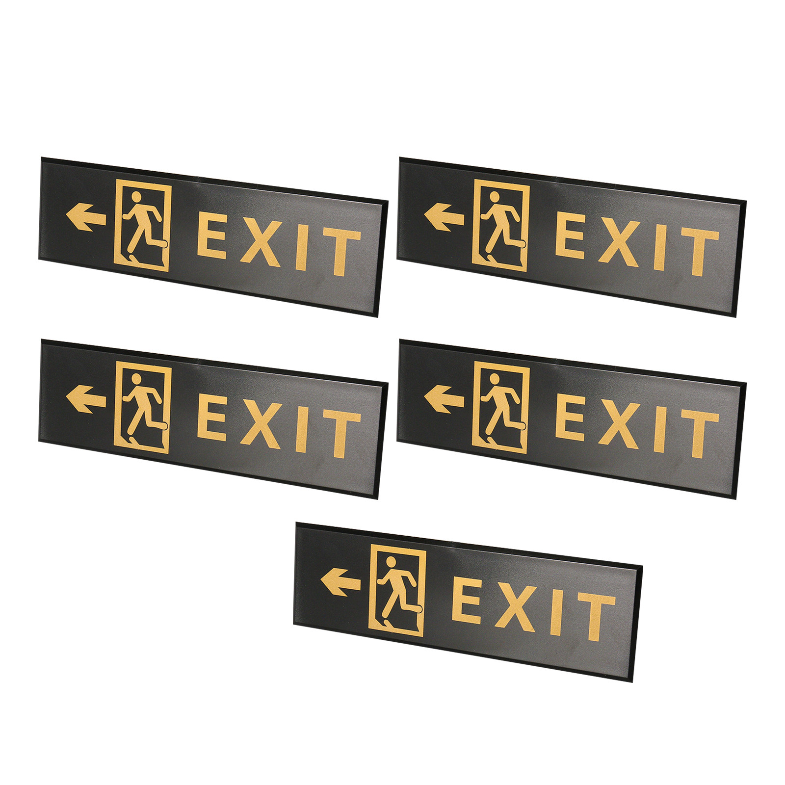 5 szt. Samoprzylepny akrylowy  – Emergency Exit Sign recenzja i cena