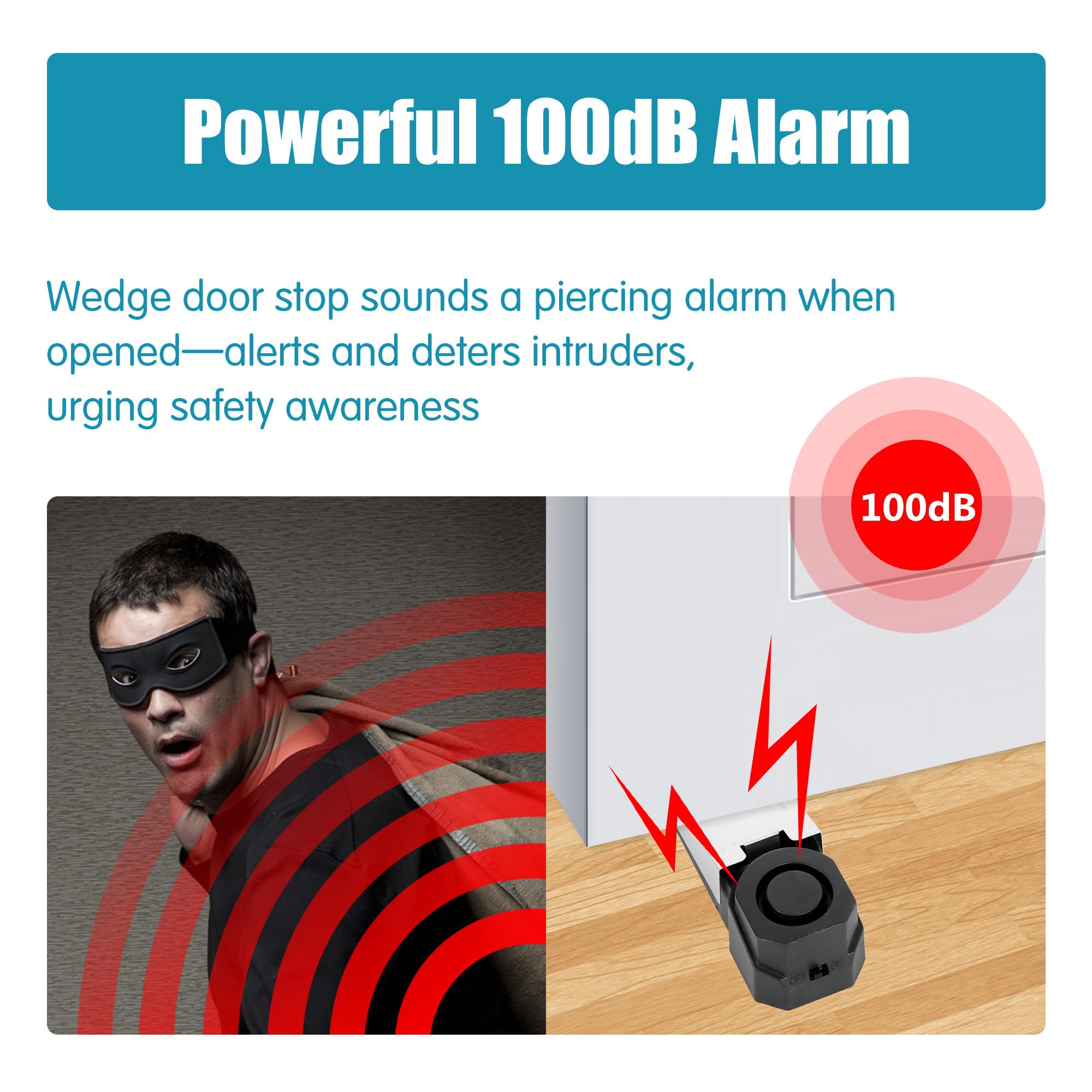 Bezprzewodowy alarm do drzwi 1 – Door Stop Alarm recenzja i cena