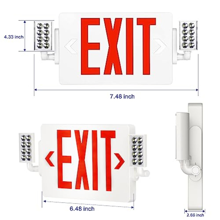 Seksytne oświetlenie ewakuacyj – Emergency Exit Sign recenzja i cena
