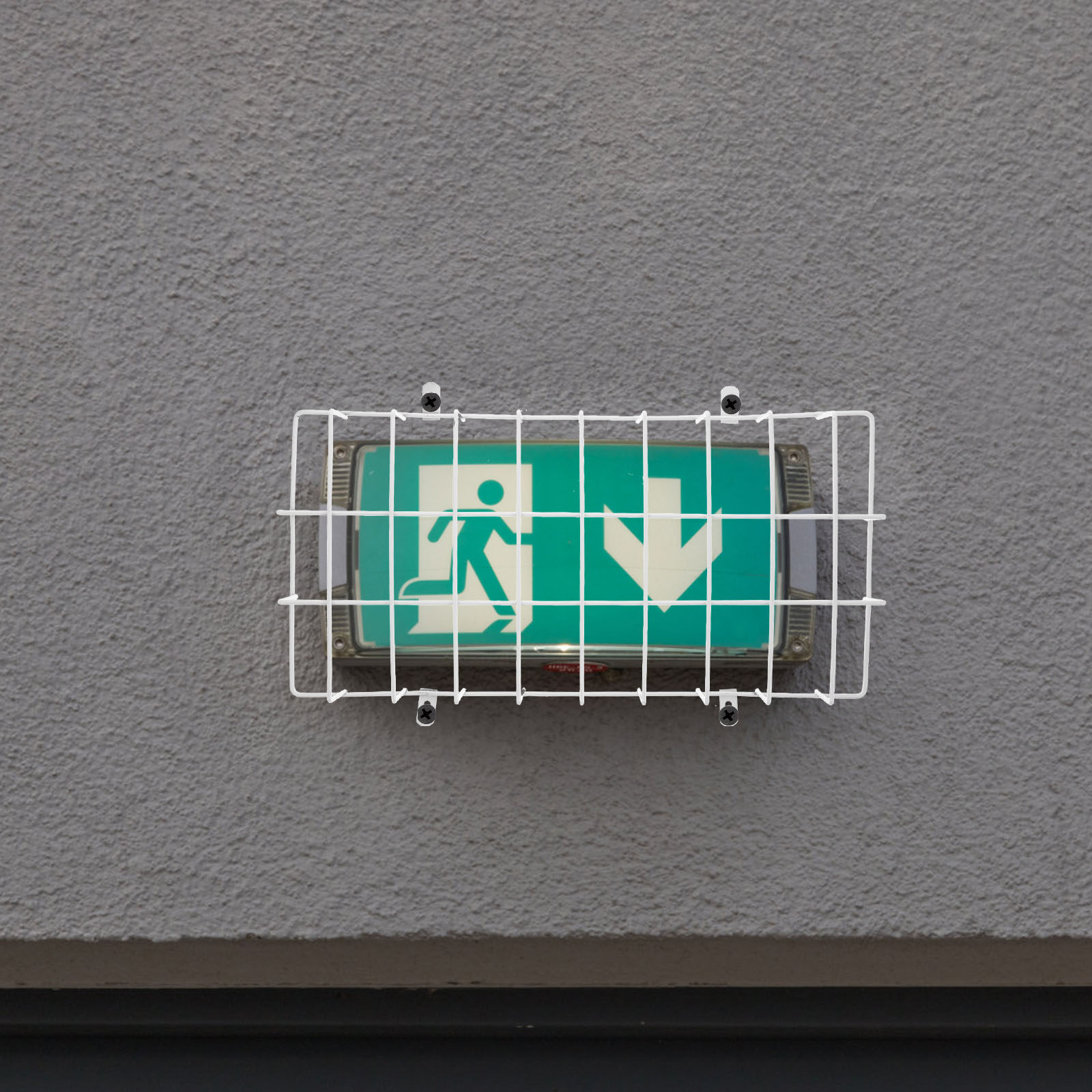 Metalowa osłona ochronna na pr – Emergency Exit Sign recenzja i cena