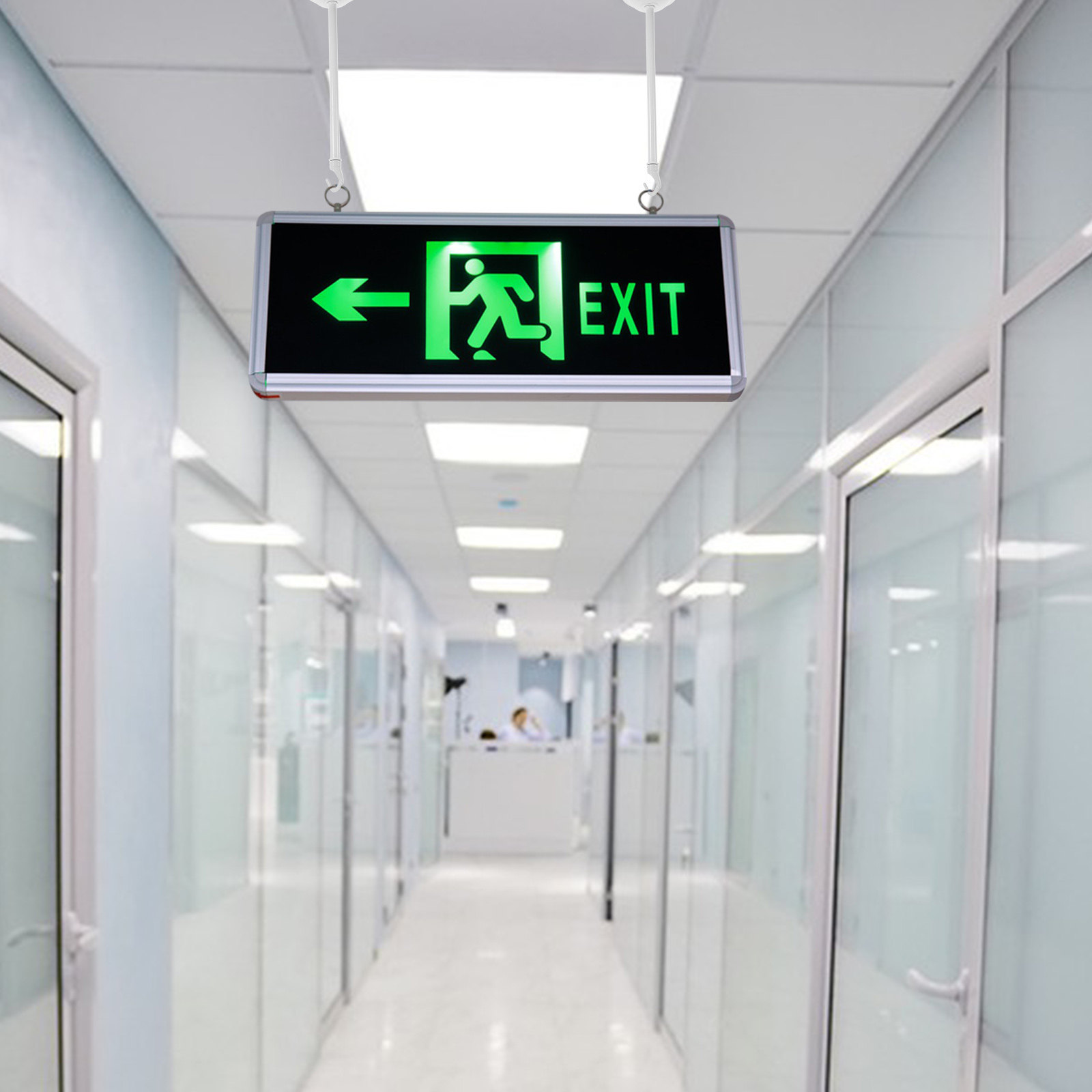 2 sztuki – pręty do zawieszeni – Emergency Exit Sign recenzja i cena