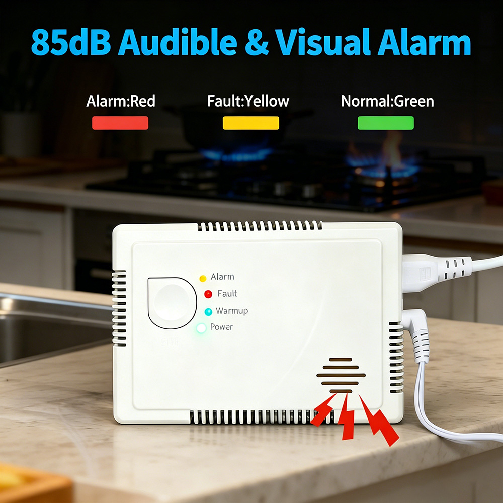 Czujnik gazu CO CCEsafety HD40 – Co Detector Plug recenzja i cena