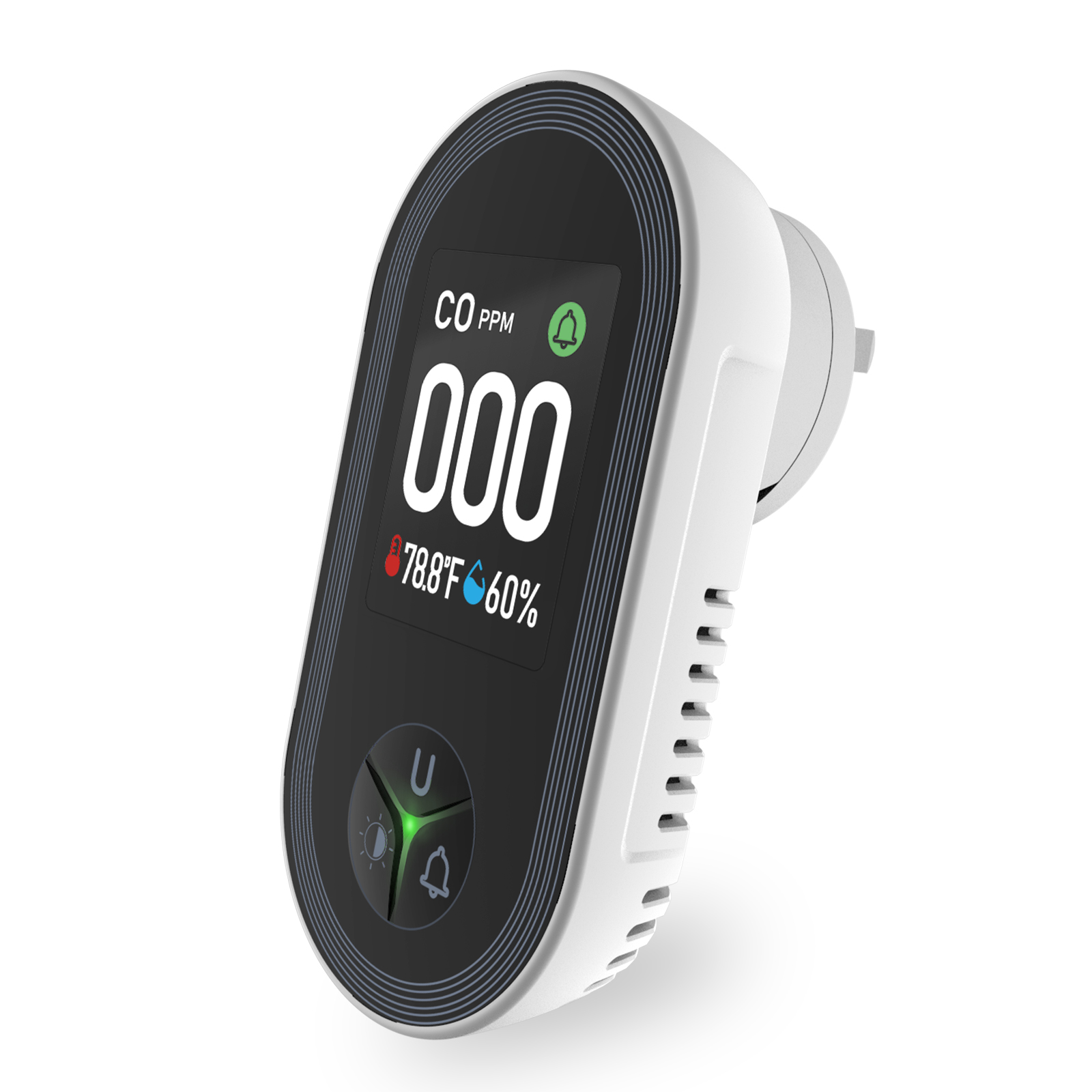 Detektor tlenku węgla: Monitor – Co Detector Plug recenzja i cena