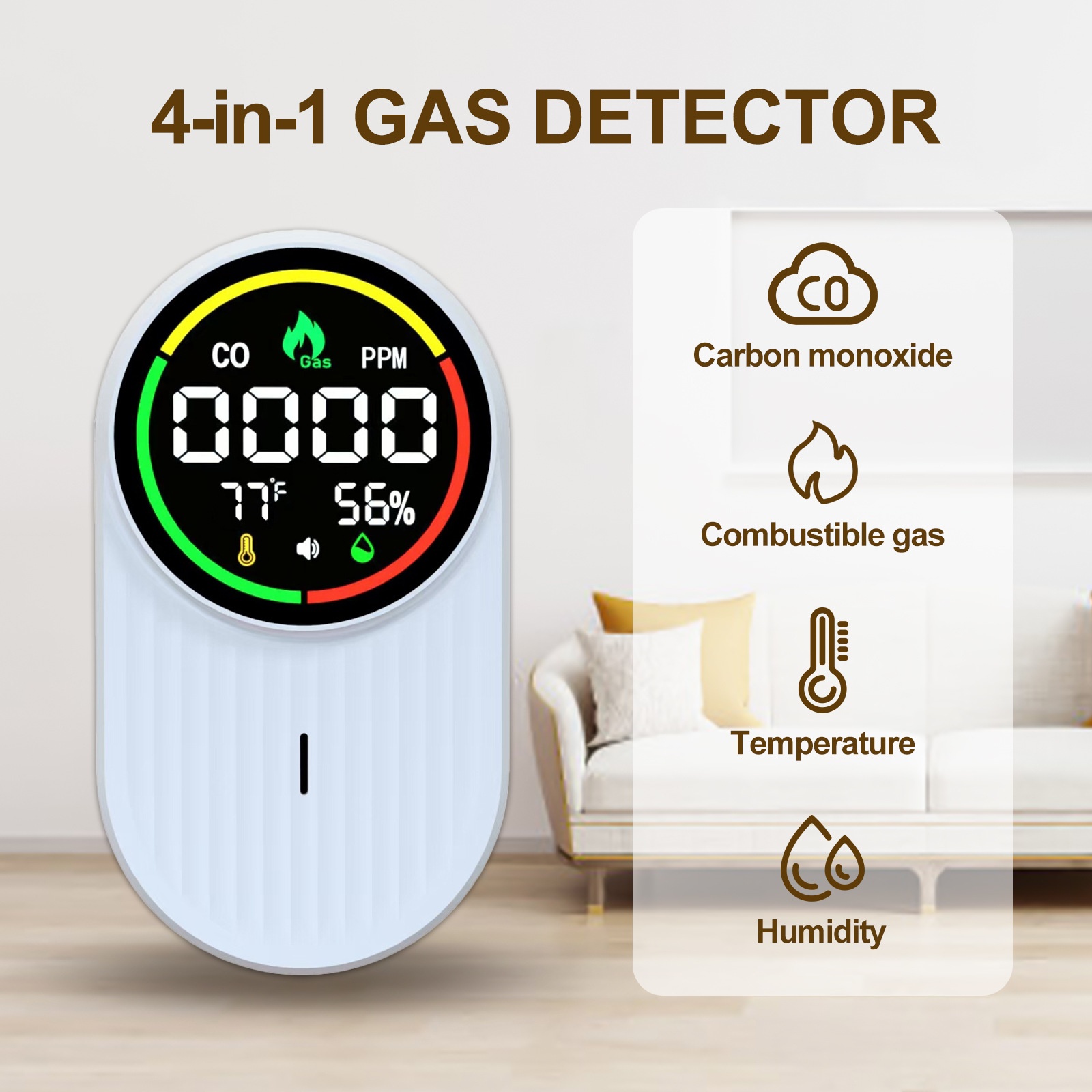 Detektor tlenku węgla do kampe – Co Detector Plug recenzja i cena