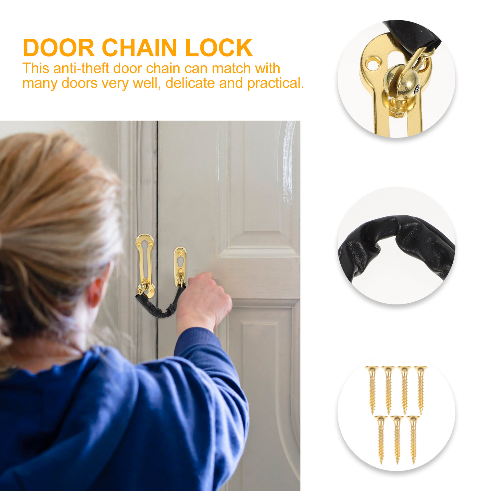Zamek łańcuchowy do drzwi ze s – Security Chain Door recenzja i cena