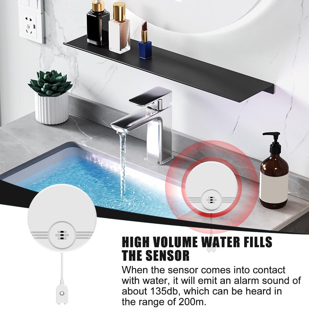 Alarm wycieku wody z podwójnym – Water Alarm Sensor recenzja i cena